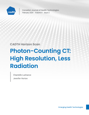 光子计数 CT：高分辨率，辐射更少